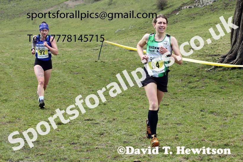 Masters men 2021 NECAA Cross Country Relays, Thornley Farm, Peterlee, Saturday, April 10th. Photo: David T. Hewitson/Sports for All Pics